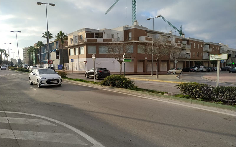 Proyectada la descongestión del entorno de la avenida de la Libertad