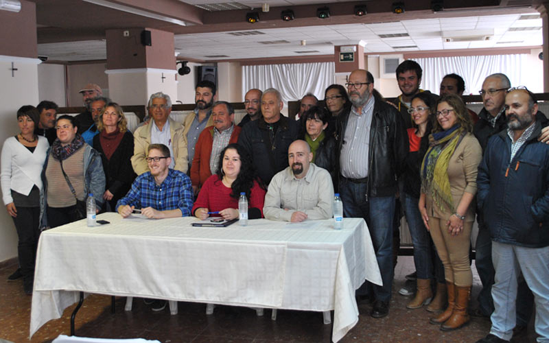 Foto de familia con gran parte de la candidatura / FOTO: DBC