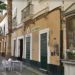 Detalle de la calle de La Palma, con la iglesia al fondo