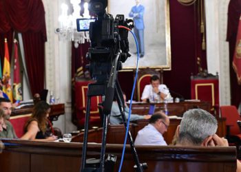 Un momento de la sesión plenaria / FOTO: Eulogio García