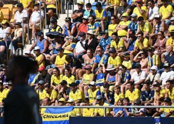 Aficionados en Preferencia en el primer partido liguero / FOTO: Eulogio García