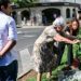 Un momento de la ofrenda floral / FOTO: Eulogio García