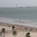 Normalidad absoluta en la playa pasadas las 20 horas del sábado / FOTO: Ayto.