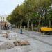 Avanza la obra de peatonalización de la plaza de España / FOTO: Eulogio García