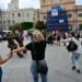 Participando en una de las actividades de la mañana / FOTO: Eulogio García