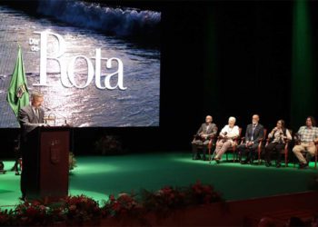 Un momento del discurso del alcalde en la gala / FOTO: Ayto.