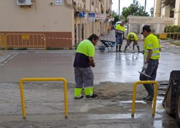 Actuando en la zona de María Auxiliadora / FOTO: Ayto.