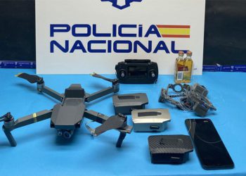 Los diferentes objetos intervenidos / FOTO: Policía Nacional