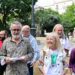 Ofreciendo detalles del proceso en una comparecencia en la plaza Mina / FOTO: Eulogio García