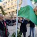 Izando la bandera en Cádiz / FOTO: Junta