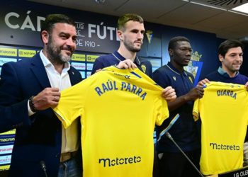 Presentación en la sala de prensa del estadio / FOTO: Eulogio García