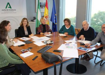 Un momento de la reunión en la sede de la consejería / FOTO: Junta