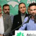 De la Cruz, arropado por el alcalde y concejales en su presentación pública  / FOTO: Eulogio García