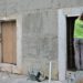 Trabajador de la construcción en plena faena / FOTO: Eulogio García