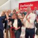 La ministra Ribera apoyando al candidato / FOTO: PSOE