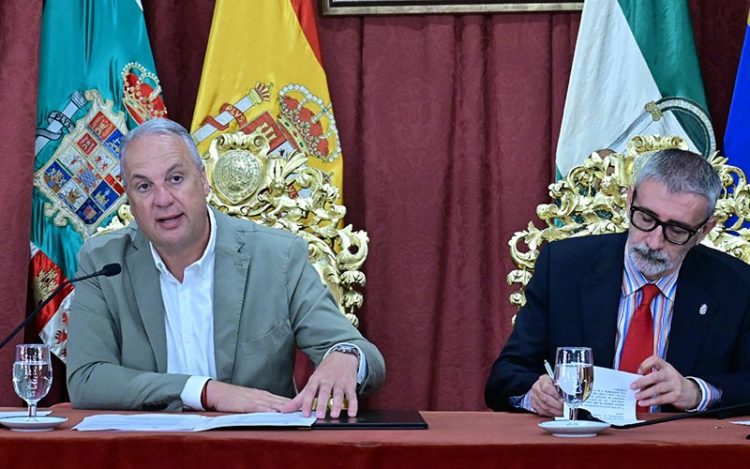 Ruiz Boix y Piniella en un acto conjunto / FOTO: Eulogio García