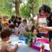 Una de las actividades en plena plaza / FOTO: Eulogio García