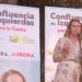 Aurora Salvador, alcaldesa electa, en un acto de campaña / FOTO: la Confluencia