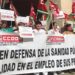 Una de las tres concentraciones de la semana / FOTO: CCOO