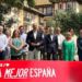 La foto al completo con el ministro y cabeza de cartel / FOTO: PSOE