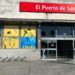 Vinilo cadista en la estación de El Puerto / FOTO: Cádiz CF