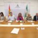 Reunión presidida por la consejera para abordar el estado del proyecto / FOTO: Junta