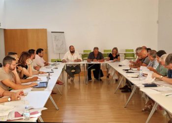 Un momento de la Mesa de Negociación de personal funcionario y laboral / FOTO: Ayto.