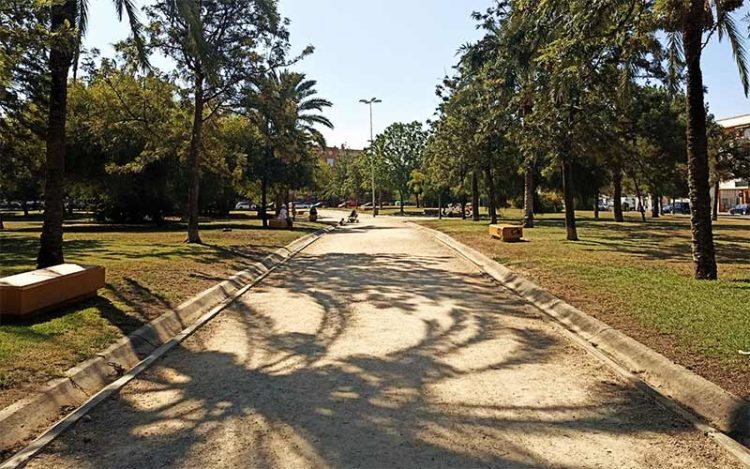 El Parque de la Sed evitará los senderos alquitranados / FOTO: Ayto.