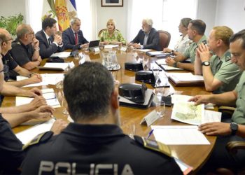 Un momento de la Junta Local de Seguridad / FOTO: Ayto.