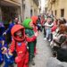 La chirigota del Parchís en el pasado Carnaval de Cádiz / FOTO: Eulogio García