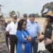 Robles charlando con los militares de la unidad / FOTO: Ministerio de Defensa