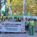 Delegados sindicales concentrados en la plaza de España / FOTO: CSIF