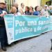 Una pasada concentración de la Marea Blanca en la capital / FOTO: Eulogio García