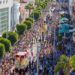 Una de las estampas que dejó la Magna al paso por la calle Real / FOTO: Ayto.