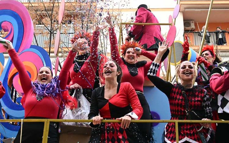 Un momento de la cabalgata del pasado Carnaval / FOTO: Eulogio García