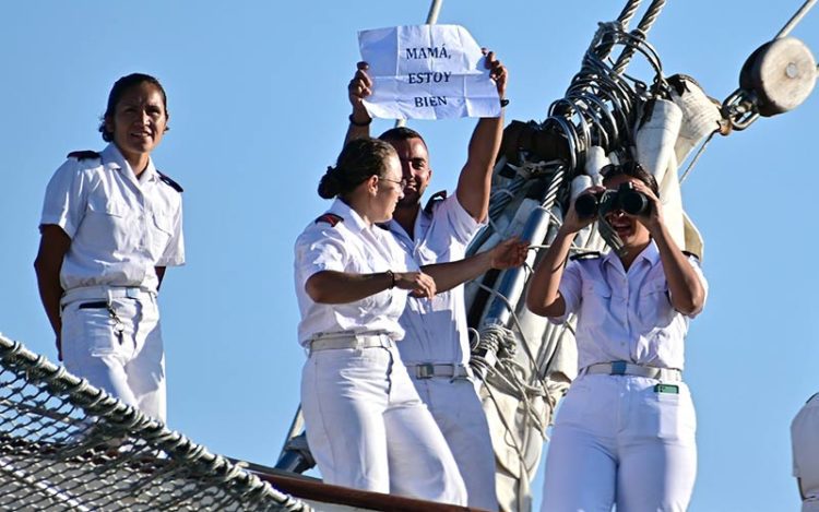 Estampa del regreso de Elcano el pasado julio / FOTO: Eulogio García