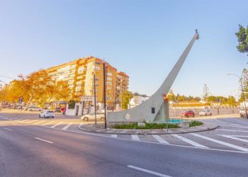 Detalle del singular monumento junto al parque / FOTO: Ayto.