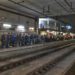 Tras un partido de fútbol en la estación del Estadio / FOTO: Eulogio García