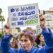 Uno de las pancartas en la mani feminista / FOTO: Eulogio García