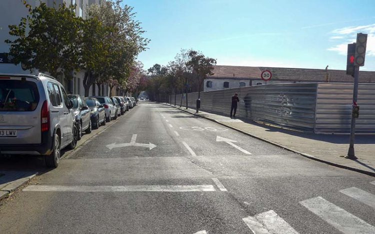 Entrando en Marconi desde la segunda avenida / FOTO: Eulogio García