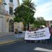 Una pasada protesta de funcionarios de justicia a las puertas de la Audiencia / FOTO: Eulogio García