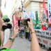 Concentración sindical ante la delegación territorial en Cádiz / FOTO: Eulogio García