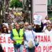 Un momento de la marcha hasta San Juan de Dios / FOTO: Eulogio García