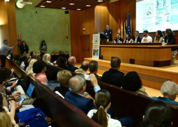 Durante el acto conmemorativo / FOTO: Eulogio García