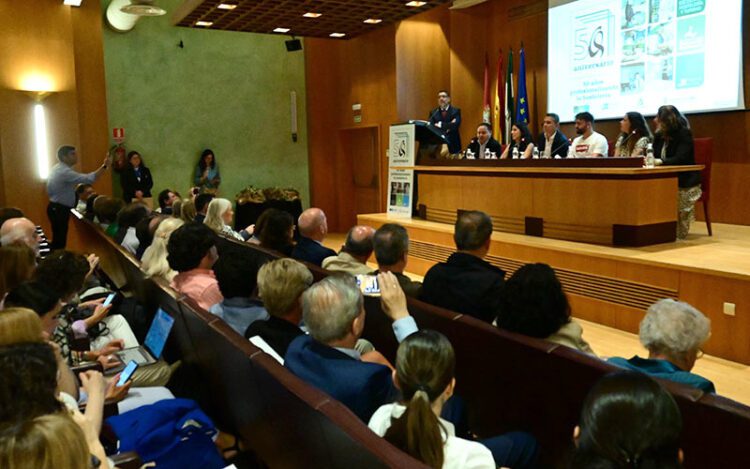 Durante el acto conmemorativo / FOTO: Eulogio García