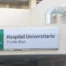 Una de las entradas al Hospital de Puerto Real