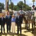 En la entrega de premios a los mejores participantes en el Paseo de Caballos / FOTO: Ayto.