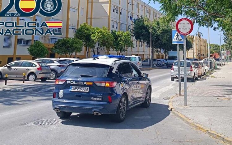 Patrulla en la zona de búsqueda / FOTO: Policía Nacional