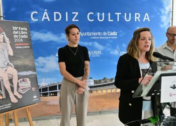 La edil de Cultura en la presentación de la Feria del Libro 2024 / FOTO: Eulogio García