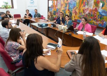 Un momento del encuentro celebrado en la sede del IFEF / FOTO: Ayto.